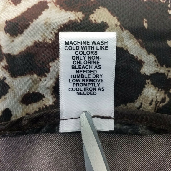 Cato Brown Stretch Mid Rise Wide Leg Classic Career Pants Womens 8P Petite - Picture 11 of 11